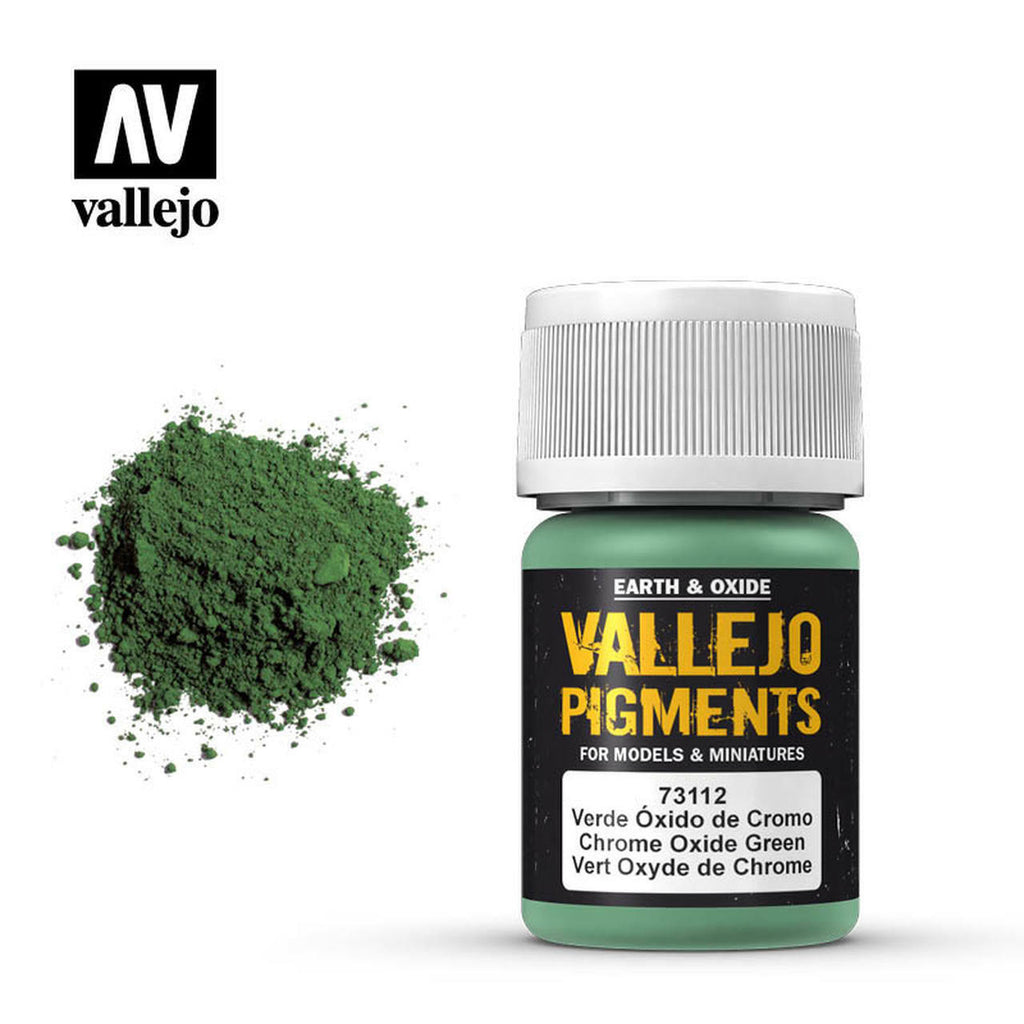 Vallejo Pigments Chrome Oxide Green Pigment - VAL73112 - Tistaminis