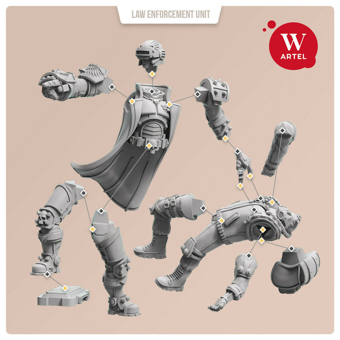 Artel Miniatures - L.E.U - The Judge New - TISTA MINIS