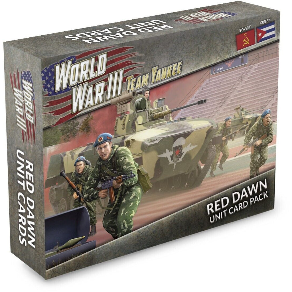 Team Yankee World War III: Red Dawn Unit Cards Pre-Order - December 2022 - Tistaminis