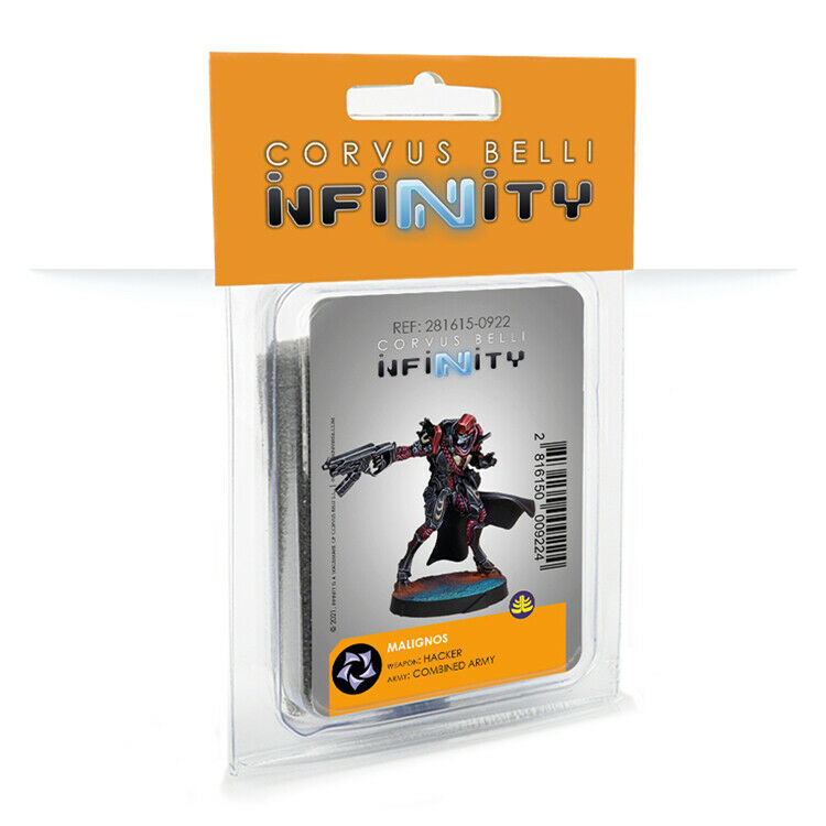 Infinity: Combined Army: Malignos (Hacker) Feb 23 Pre-Order - Tistaminis