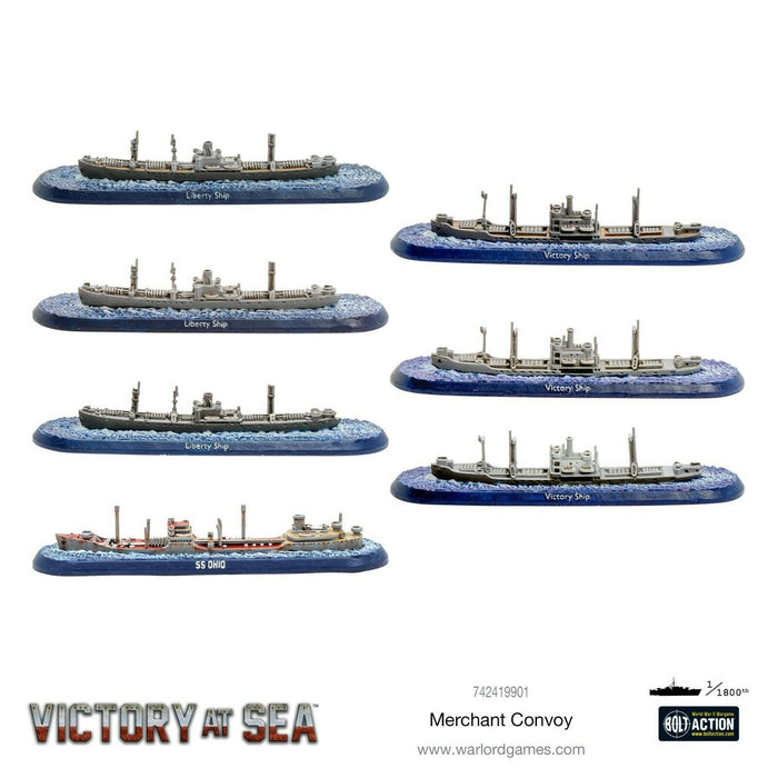 Victory at Sea Merchant Convoy New - TISTA MINIS