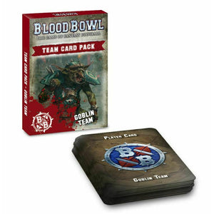 Warhammer BLOOD BOWL GOBLIN TEAM CARD PACK New | TISTAMINIS
