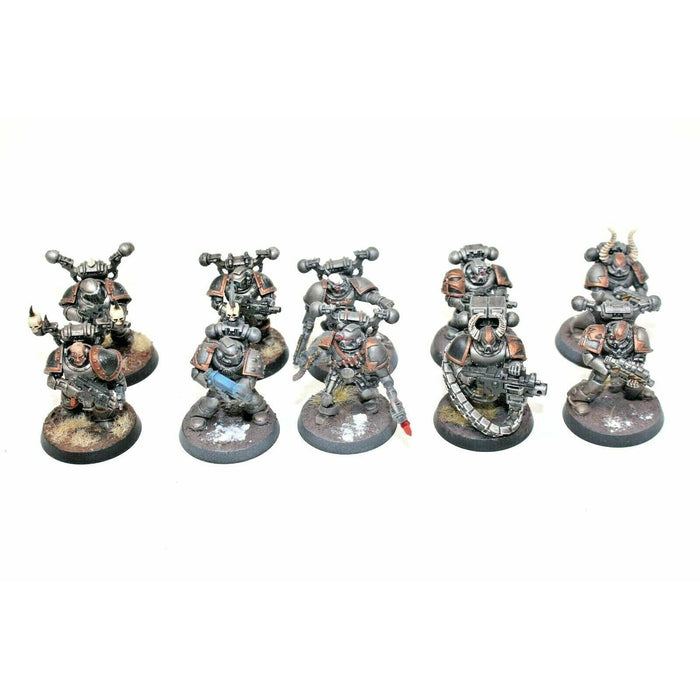 Warhammer Chaos Space Marines Iron Warriors Tactical Squad Well Painted JYS5 - Tistaminis