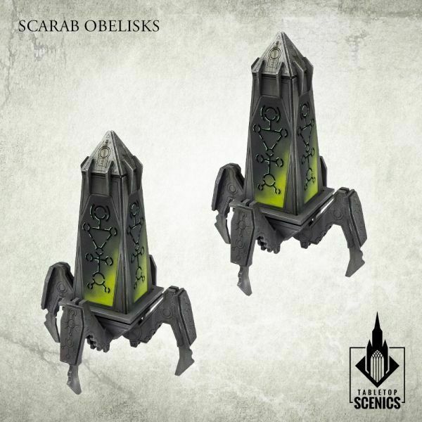 Scarab Obelisks (2) New - Tistaminis