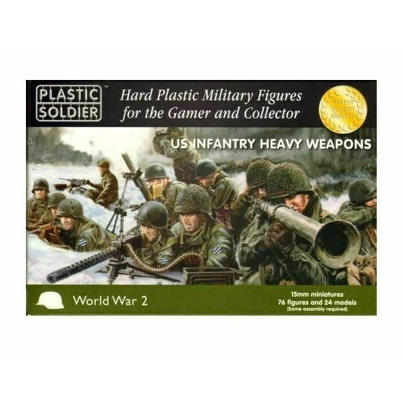Plastic Soldier Company 15MM AMERICAN HEAVY WEAPONS 1944-1945 New - TISTA MINIS