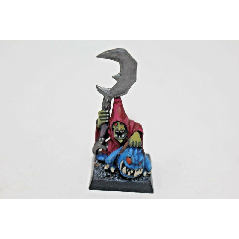Warhammer Orcs and Goblins Night Goblins Warboss Well Painted - JYS63 | TISTAMINIS
