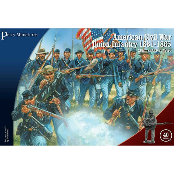 Perry Miniatures American Civil War Union Infantry 1861-1865 New - Tistaminis