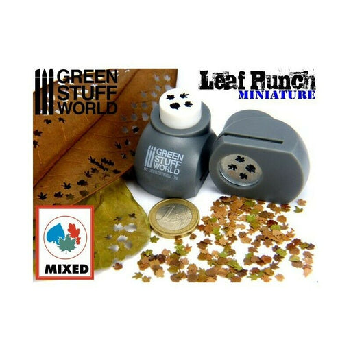 Green Stuff World Leaf Punch GREY New - Tistaminis