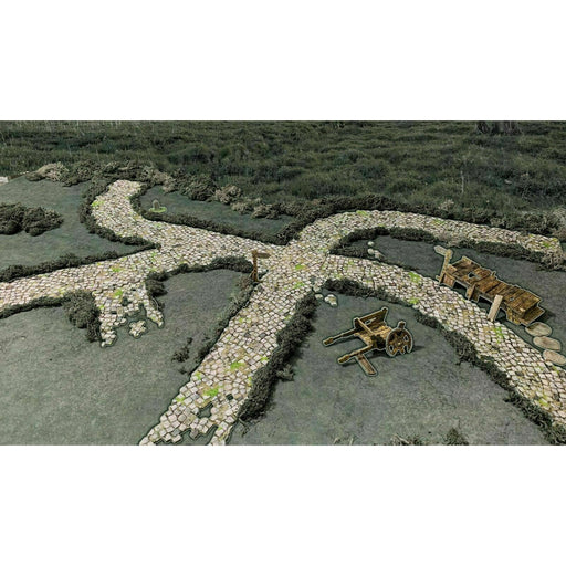 Battle Systems Terrain Roads & Rivers New - TISTA MINIS