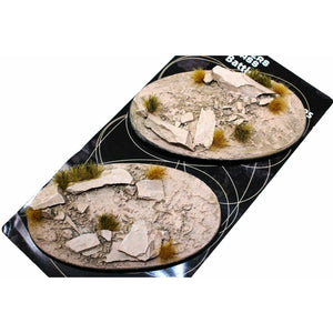 Gamers Grass Arid Steppe Bases Oval 105mm (x1) - TISTA MINIS