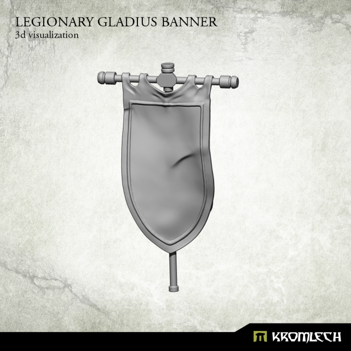 Kromlech Legionary Gladius Banner New - TISTA MINIS