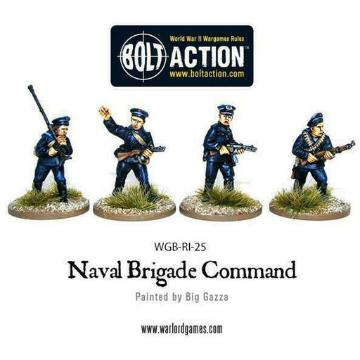 Bolt Action Soviet Naval Brigade Command New - TISTA MINIS