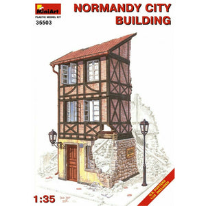 MiniArt Normandy City Building (1/35) New - TISTA MINIS