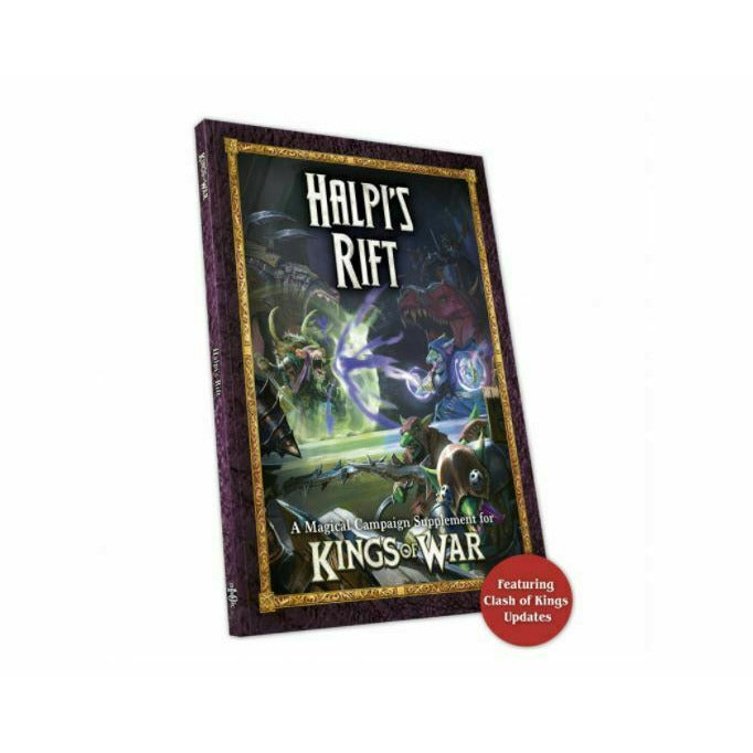 Kings of War Rulebook Clash of Kings: Halpi's Rift (2021) New - TISTA MINIS