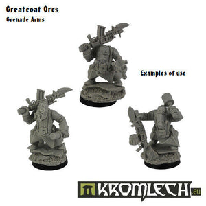 Kromlech Greatcoats Grenade Arms New - TISTA MINIS