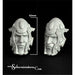 Scibor Miniatures SF Elven Decorated Mask (2) New - TISTA MINIS