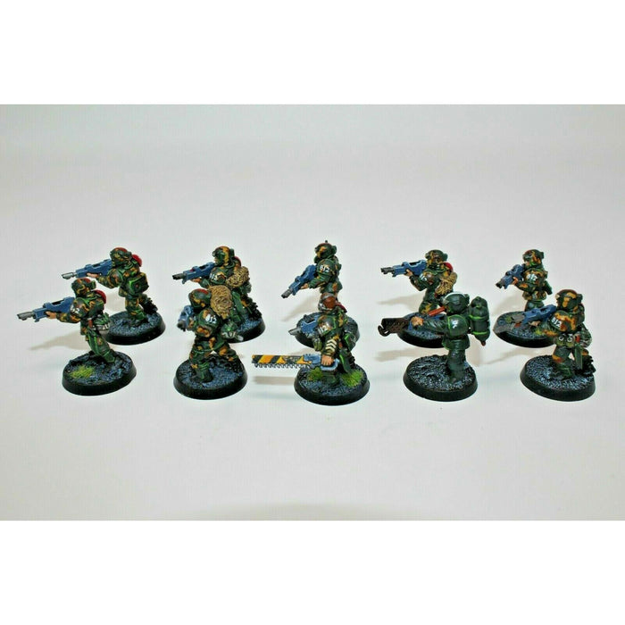 Warhammer Imperial Guard Cadian Shocktroopers Well Painted - JYS11 | TISTAMINIS