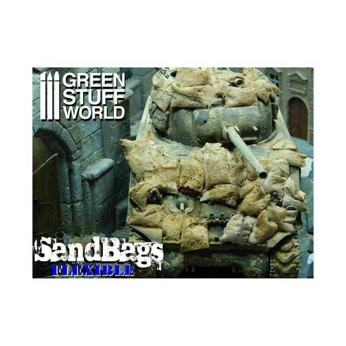 Green Stuff World Flexible Sandbags x50 New - TISTA MINIS