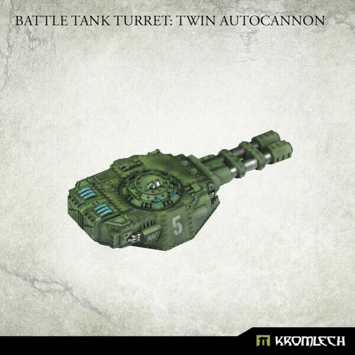 Kromlech Battle Tank Turret: Twin Autocannon - TISTA MINIS