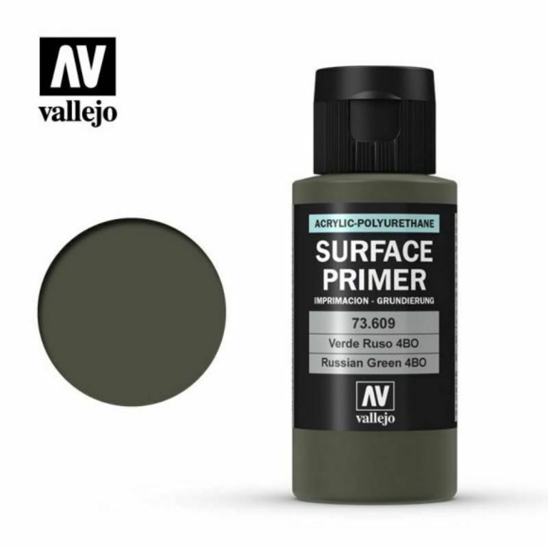 Vallejo Surface Primer Acrylic- Russian Green 60ml - TISTA MINIS