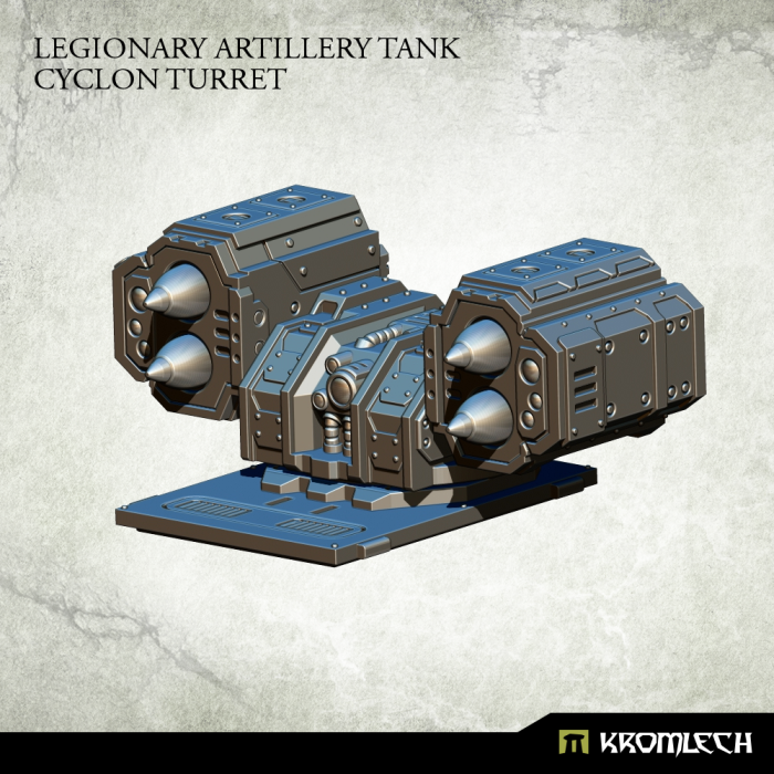 Kromlech Legionary Artillery Tank: Cyclon Turret - TISTA MINIS