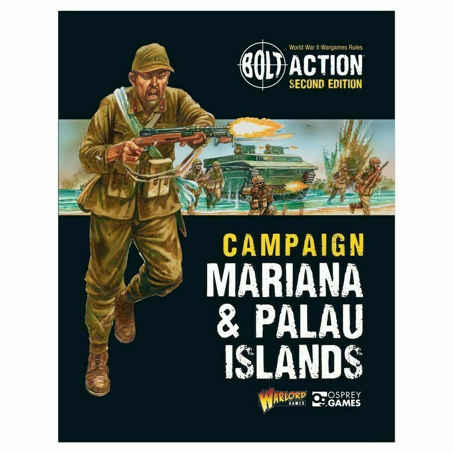 Bolt Action Mariana & Palau Islands Campaign Book New - TISTA MINIS