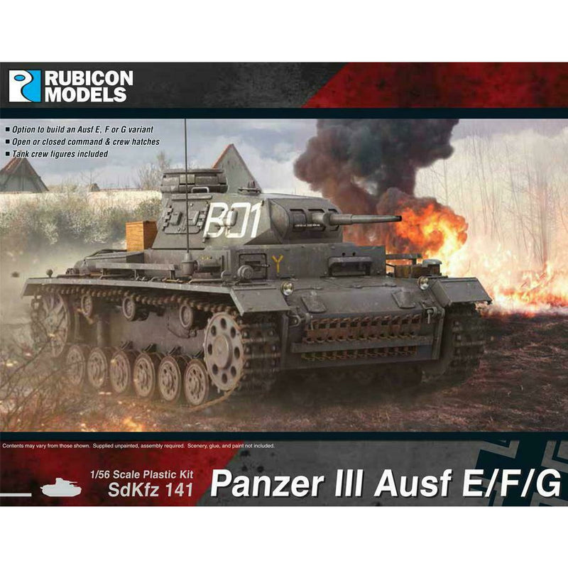 Rubicon German Panzer III Ausf E/F/G New - Tistaminis