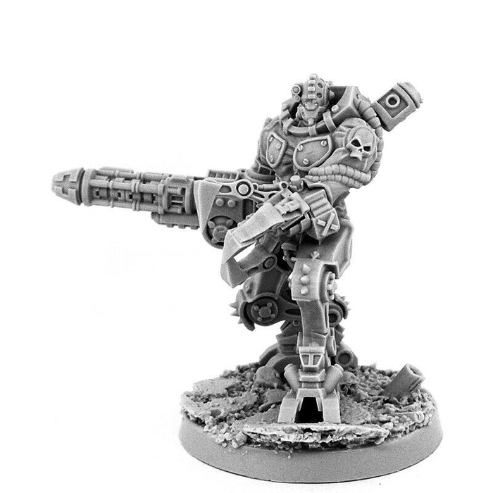 Wargames Exclusive MECHANIC ADEPT KATATON BATTLE SERVITOR SGT W/ GRAVI-CAN New - TISTA MINIS