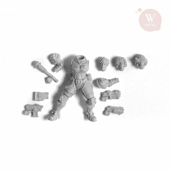 Artel Miniatures - L.E.U. - Senior Officer 28mm New - TISTA MINIS