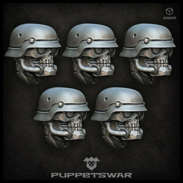 Puppets War Sturmpioniere Reaper heads New - Tistaminis