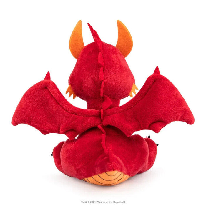 Dungeons and Dragons  PHUNNY PLUSH RED DRAGON New - Tistaminis