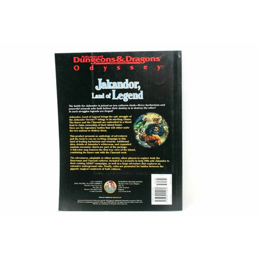 Dungeons and Dragons JAKANDOR, LAND OF LEGEND - RPB4 - TISTA MINIS