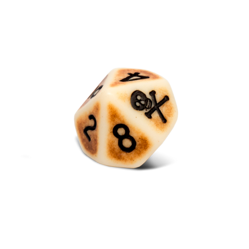 Blood & Plunder Plunder (BONE) D10 Dice Set New - TISTA MINIS