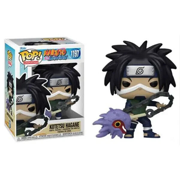 FUNKO POP! POP ANIME NARUTO KOTETSU HAGANE WITH WEAPON #1197 New - Tistaminis