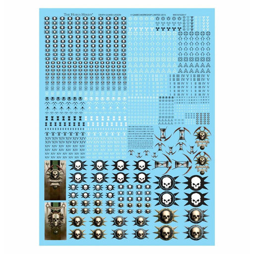 DEATH GUARD LEGION TRANSFER SHEET New - Tistaminis