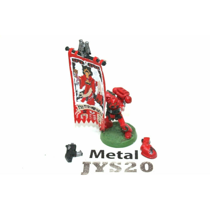 Warhammer Space Marines Blood Angels Banner Bearer Metal JYS20 - Tistaminis