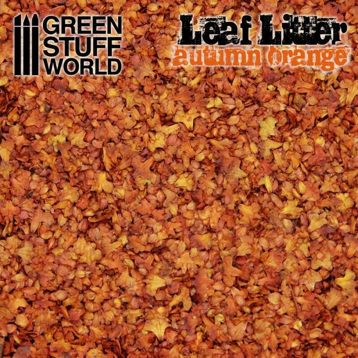 Green Stuff World Leaf Litter - Autumn Orange New - TISTA MINIS