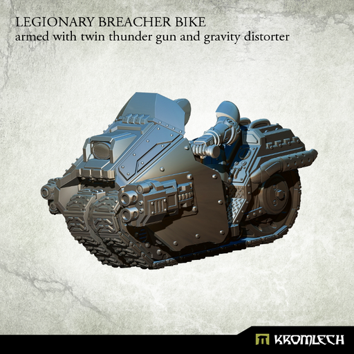 Kromlech Legionary Breacher Bike with Thunder Gun and Gravity Distorter New - TISTA MINIS