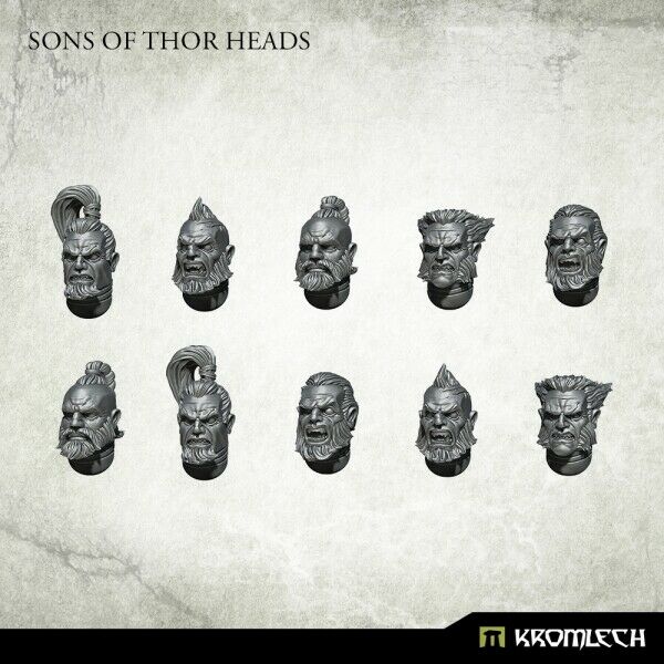 Kromlech Sons of Thor Heads New - Tistaminis