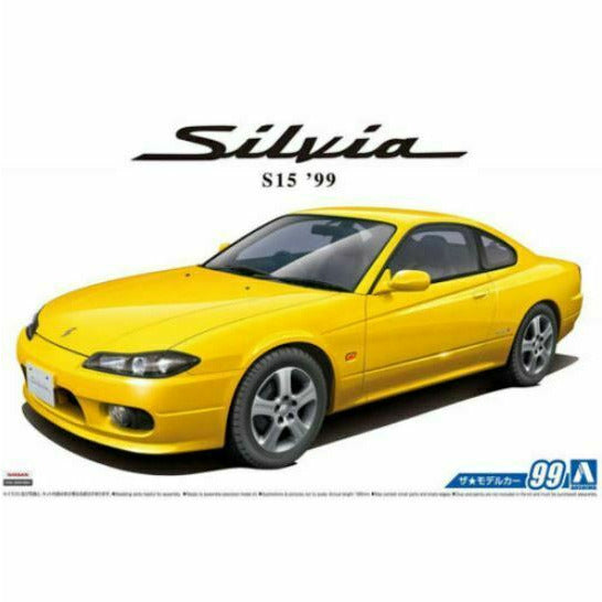 Aoshima 1/24 NISSAN S15 SILVIA Spec.R '99 New - TISTA MINIS