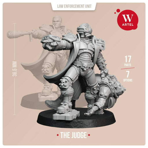 Artel Miniatures - L.E.U - The Judge New - TISTA MINIS