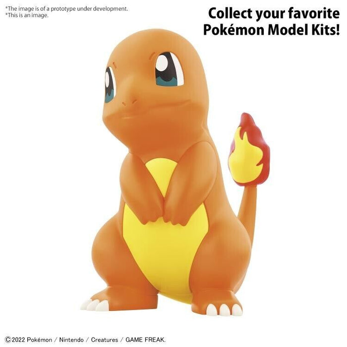 Bandai Pokemon Model Kit QUICK!! 11 CHARMANDER New - Tistaminis