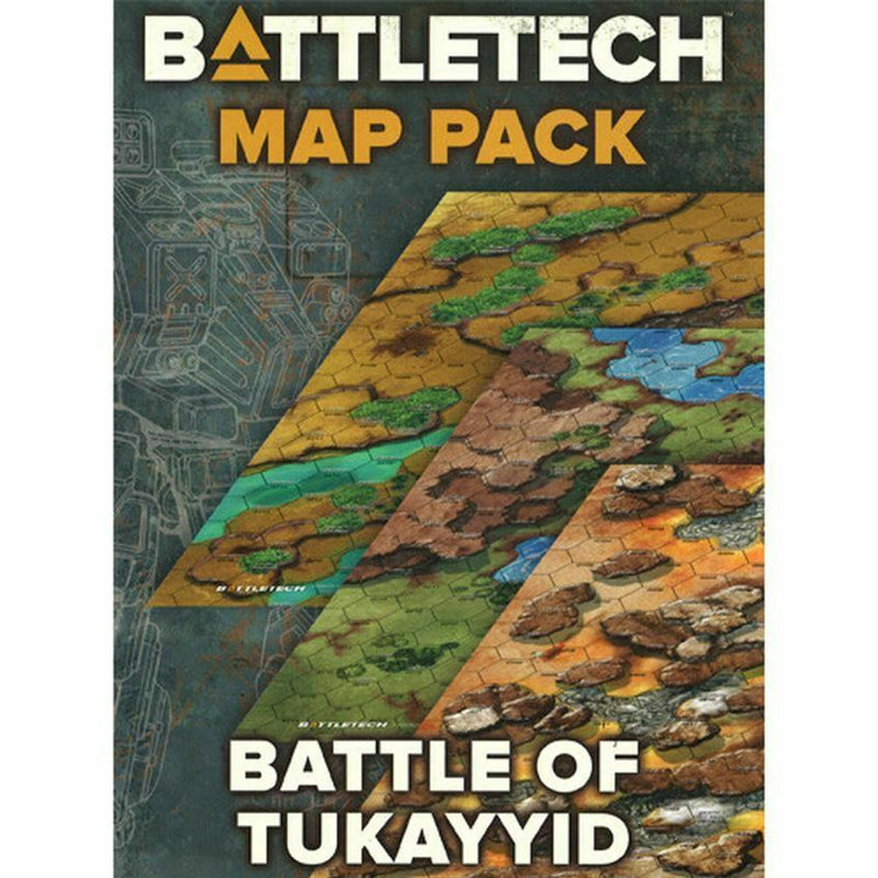 BATTLETECH MAP PACK BATTLE FOR TUKAYYID New - TISTA MINIS