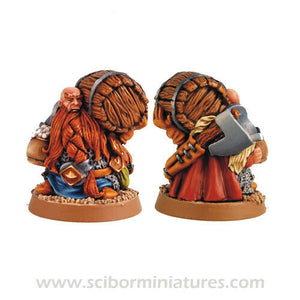 Scibor Miniatures Drunkard Dwarf New - TISTA MINIS