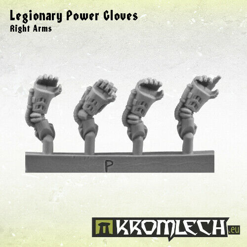 Kromlech Legionary Power Gloves right New - TISTA MINIS