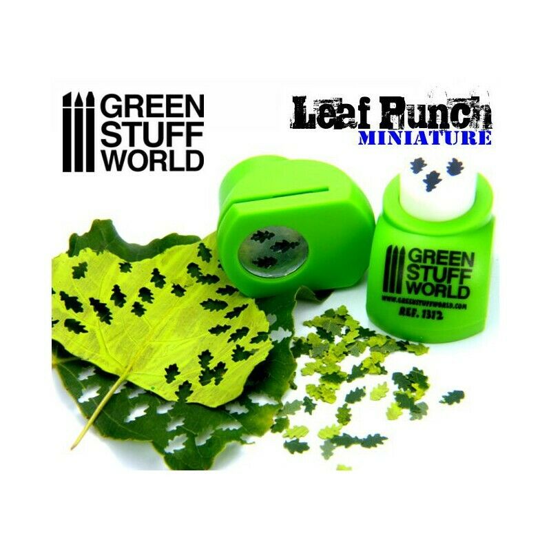 Green Stuff World Leaf Punch LIGHT GREEN New - Tistaminis
