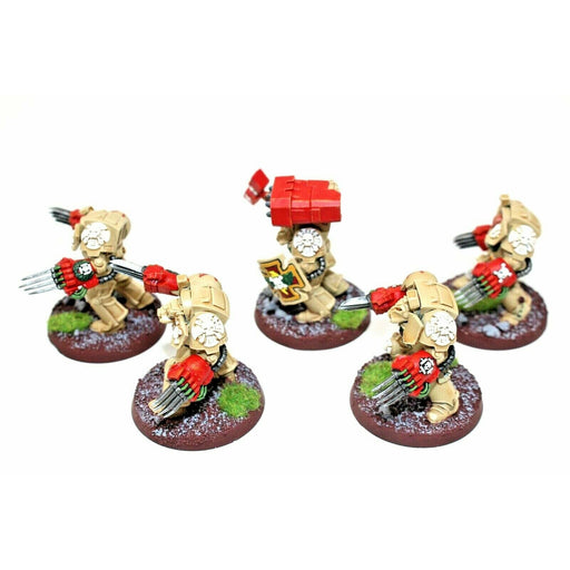 Warhammer Space Marines Dark Angels Assault Terminators Well Painted JYS13 - Tistaminis