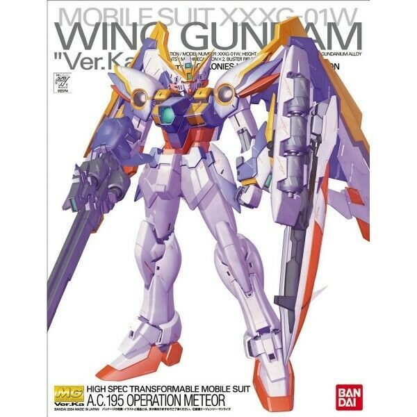 Bandai MG XXXG-01W Wing Gundam Ver. Ka New - Tistaminis