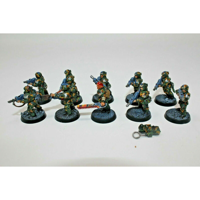 Warhammer Imperial Guard Cadian Shocktroopers Well Painted - JYS11 | TISTAMINIS