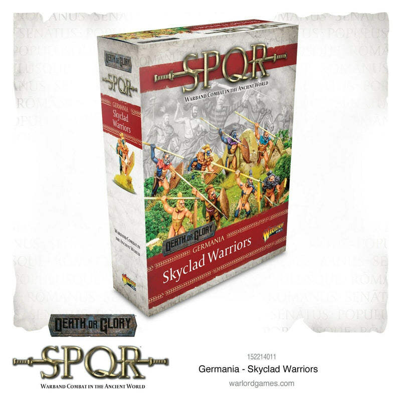 SPQR: Germania - Skyclad Germanic Warriors New - Tistaminis